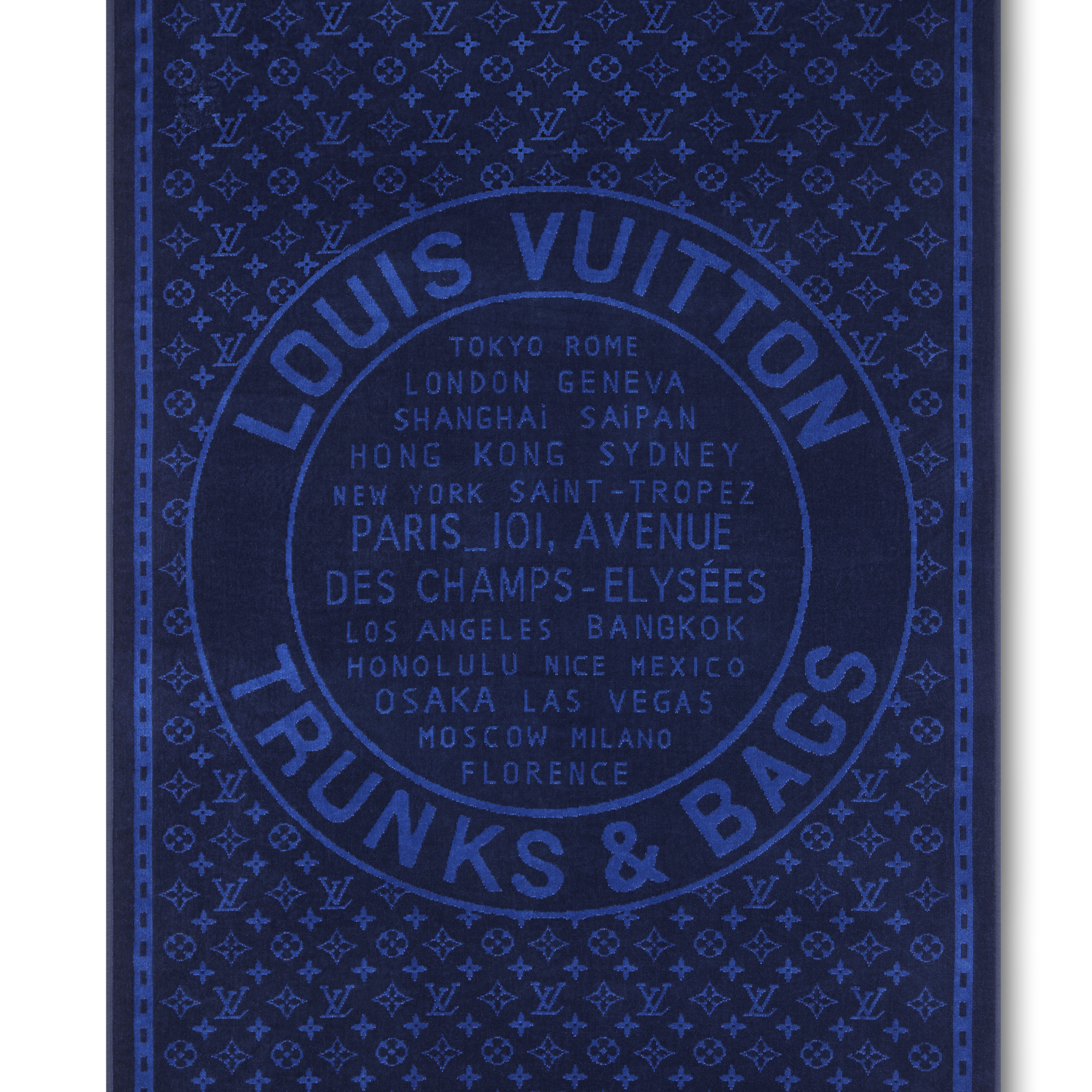 Trunks And Bags Beach Towel S00 - Accessories | LOUIS VUITTON